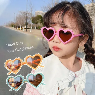 Cute Baby Heart Shaped Sunglasses 